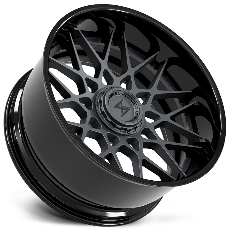 SENTALI BARREL FORGED XTREME SENTALI BFX BFX5 22x12 6x135/6x139.7 -44 Gloss Black Lip / Gun Metal Centre