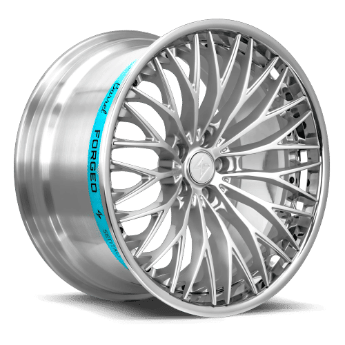 Sentali Barrel Forged SB1 22x10.5 5x112 25 Polished Lip / Hyper Silver Centre