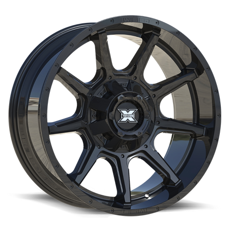 TWISTED OFF-ROAD TW2 20x10 8x165.1/8x180 -18 Gloss Black