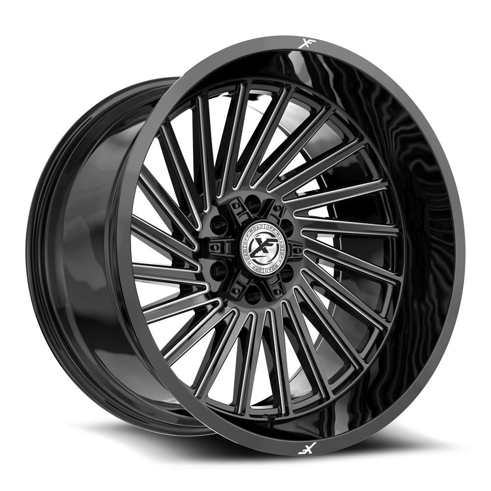 XF OFFROAD XF-239 20x9 5x127/5x139.7 12 Gloss Black Milled