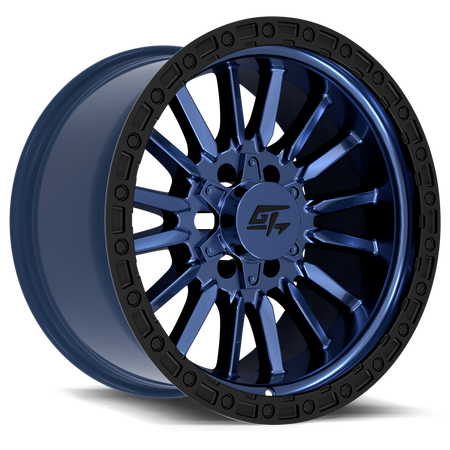 GT OFFROAD CHAMBER 18x12 5x127/5x139.7 -44 Black Ring / Midnight Blue Centre