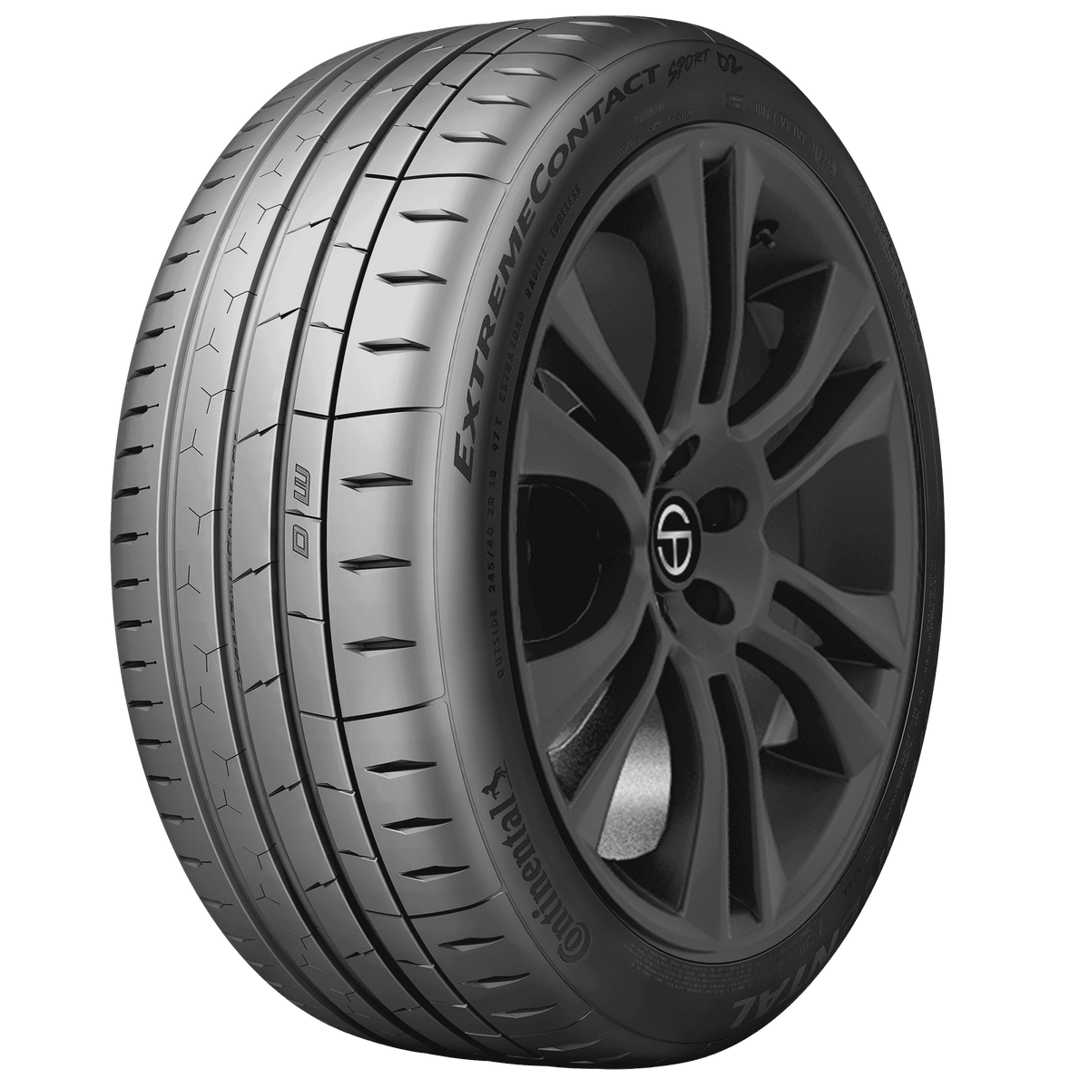 Continental Extremecontact Sport 02 – 205/50R15 86W — bande de roulement
