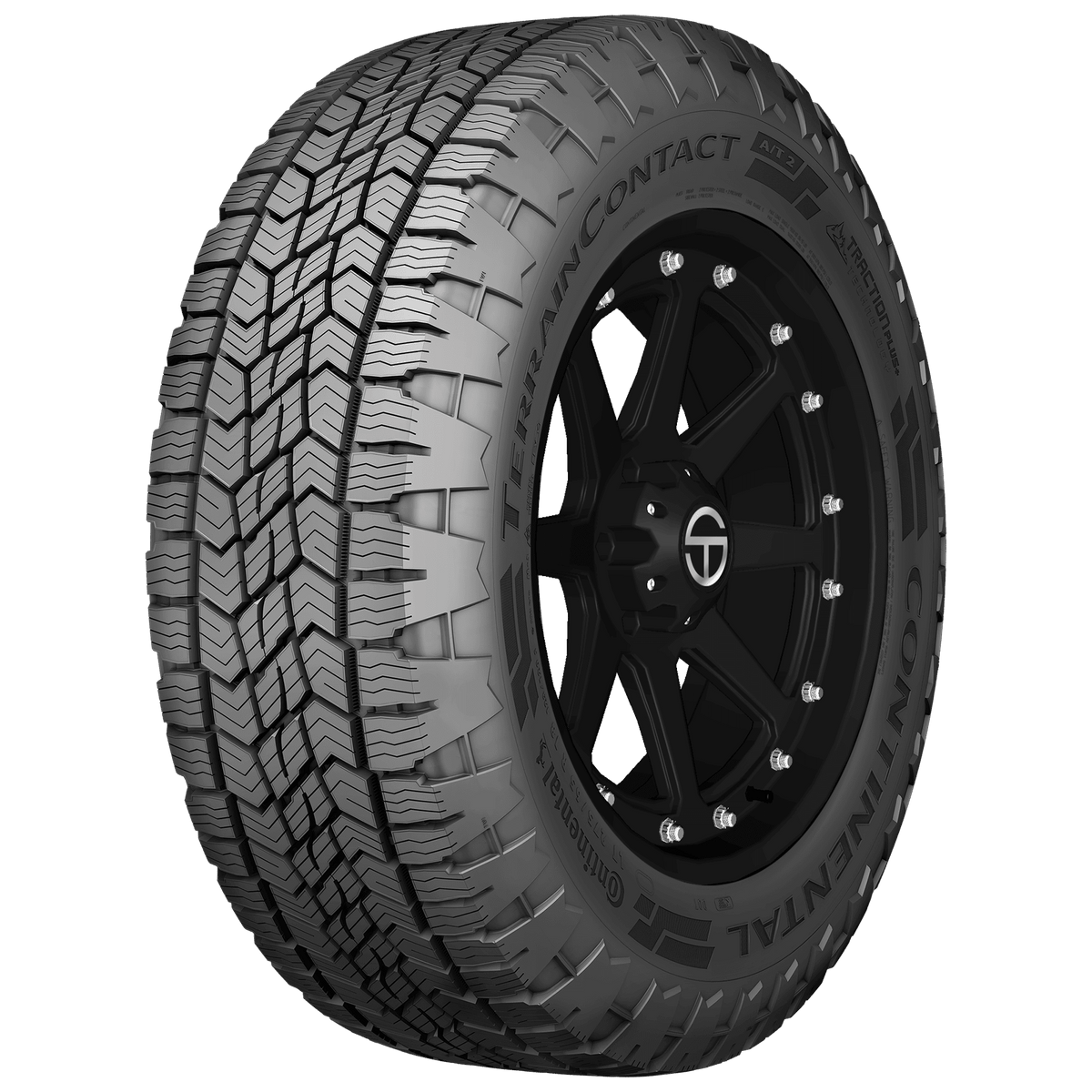 Continental Terraincontact A/T 2 – LT265/70R18 124/121S LRE — bande de roulement