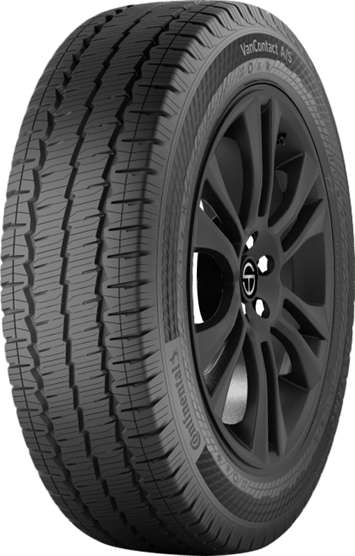 Continental Van Contact A/S – LT225/75R16 121/120R LRE — bande de roulement