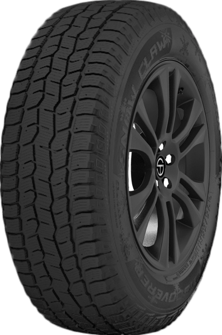 LT285/70R17 COOPER DISCOVERER SNOW CLAW 121/118R 10PLY (LT) BLK (CLOUTABLE)