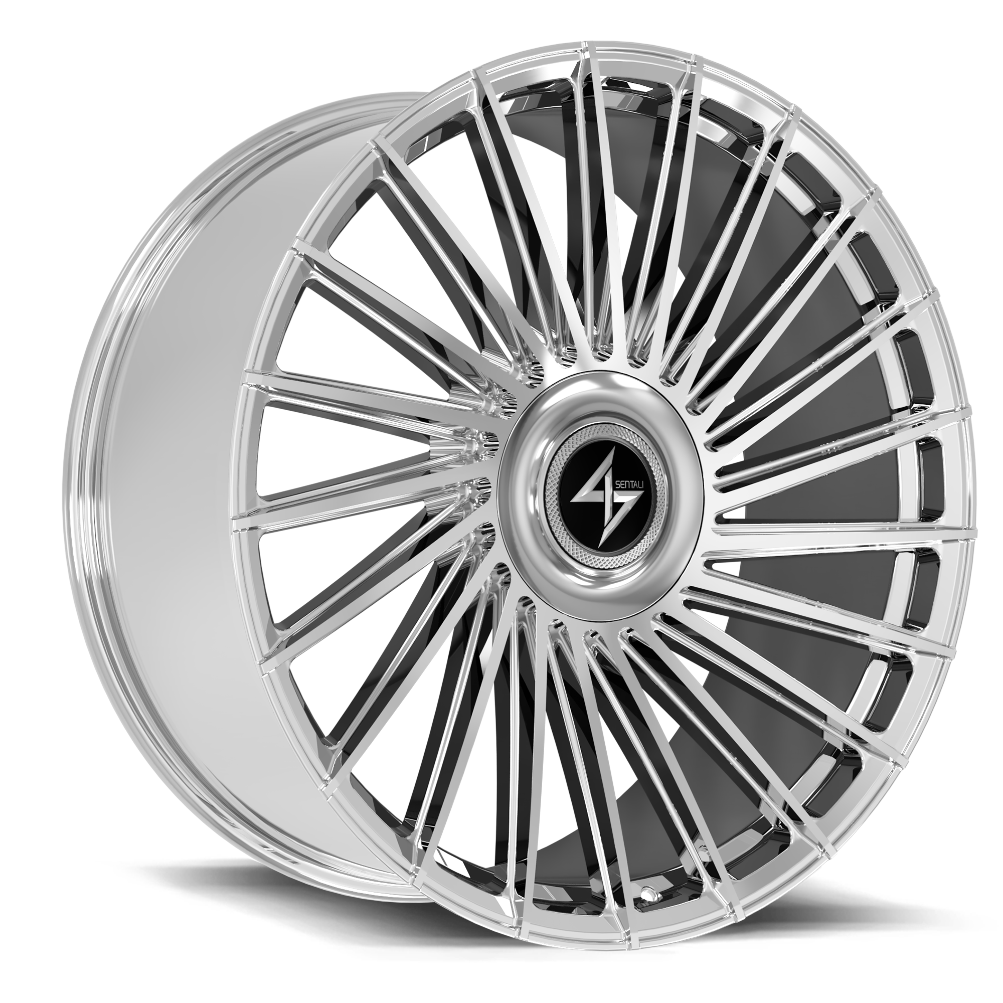 SENTALI LUXX Legacy 22x9 5x112 / 5x114.3 +30 Chrome