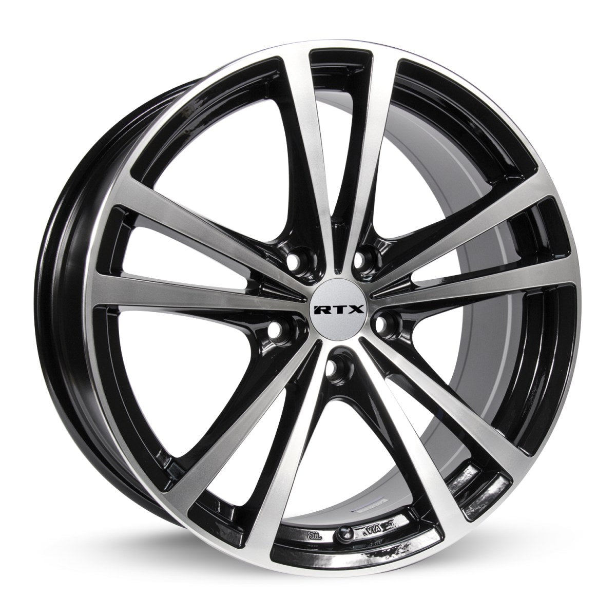 RTX Force – 15x6.5 – 5x114.3 – ET45 – Noir machiné — roue