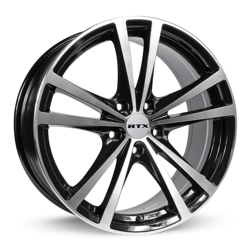 RTX Force – 15x6.5 – 5x114.3 – ET45 – Noir machiné — roue