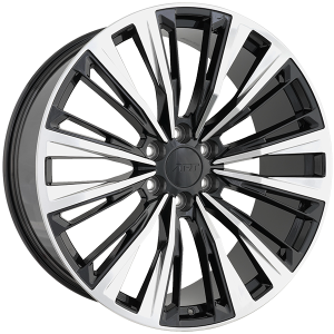 ART Replica REPLICA 355 – 22x9, 6x139.7, +28, noir lustre - Poli miroir