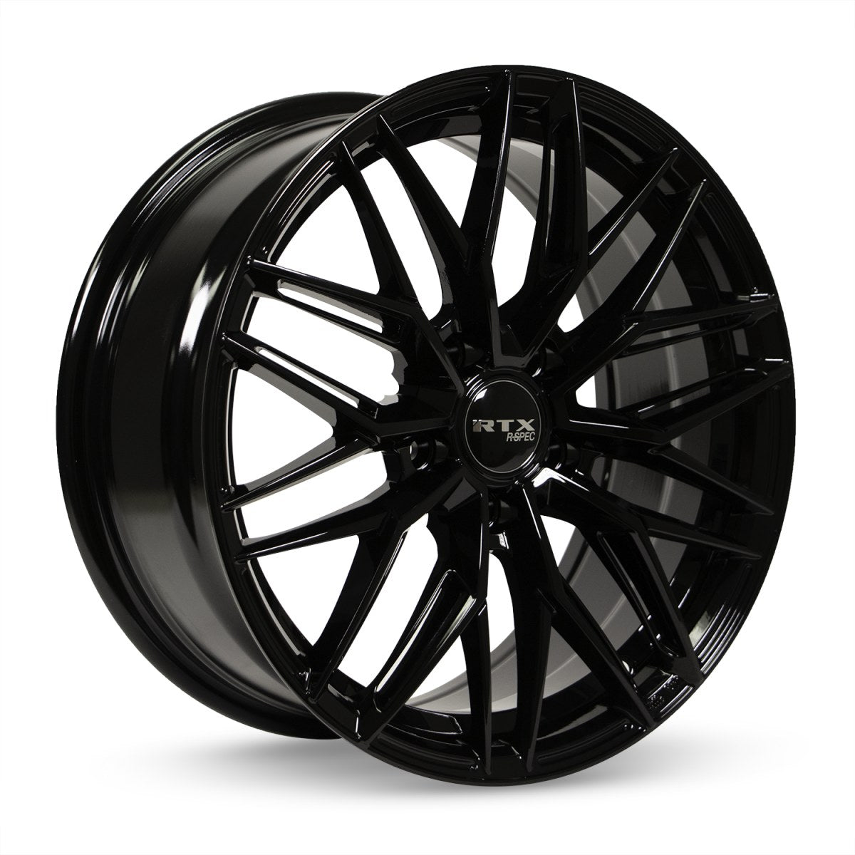 RTX SW20 – 17x7.5 – 5x114.3 – ET42 – Noir lustré — roue