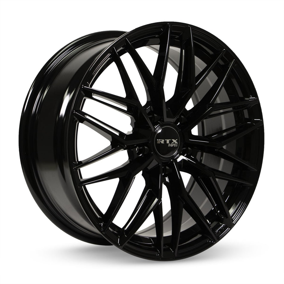 RTX SW20 – 17x7.5 – 5x114.3 – ET42 – Noir lustré — roue