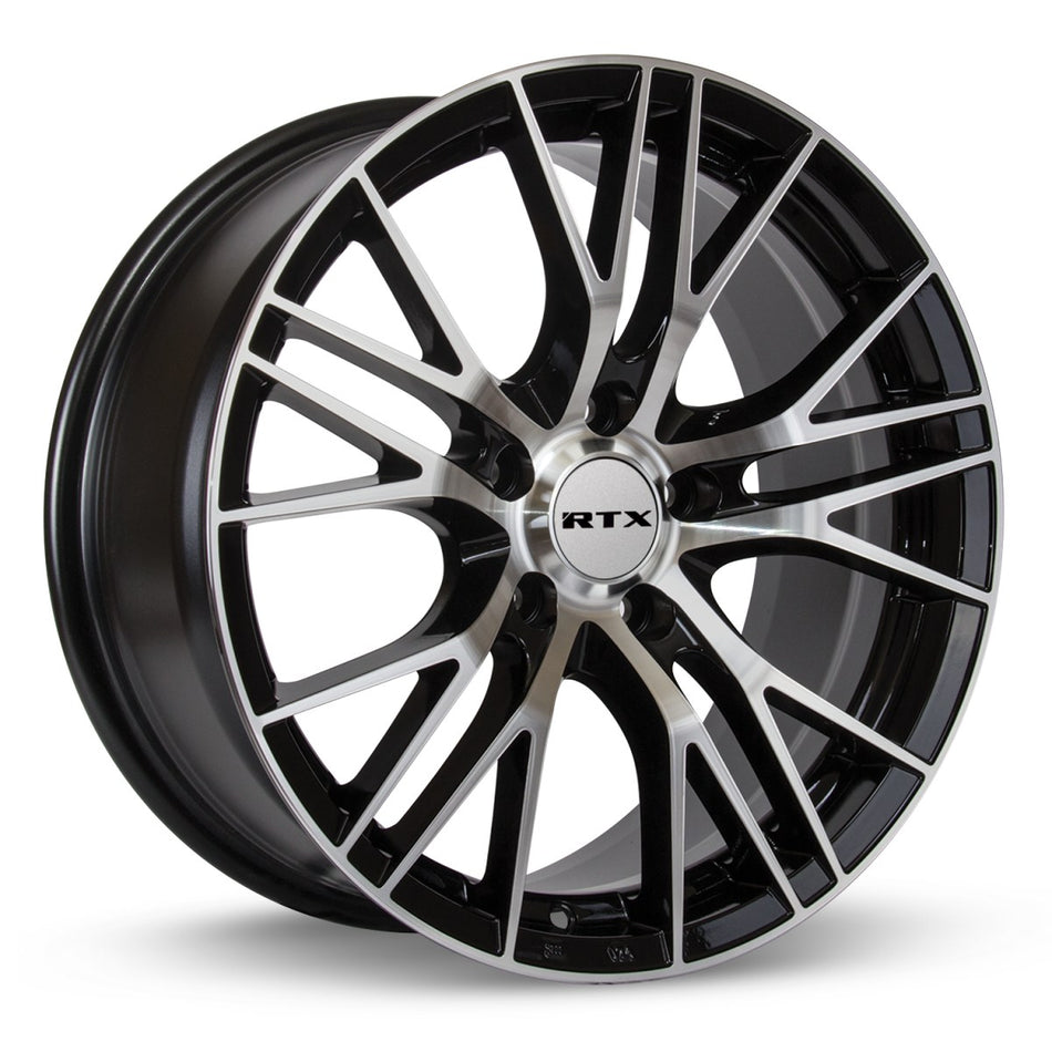 RTX Vertex – 20x8.5 – 5x114.3 – ET38 – Noir machiné — roue