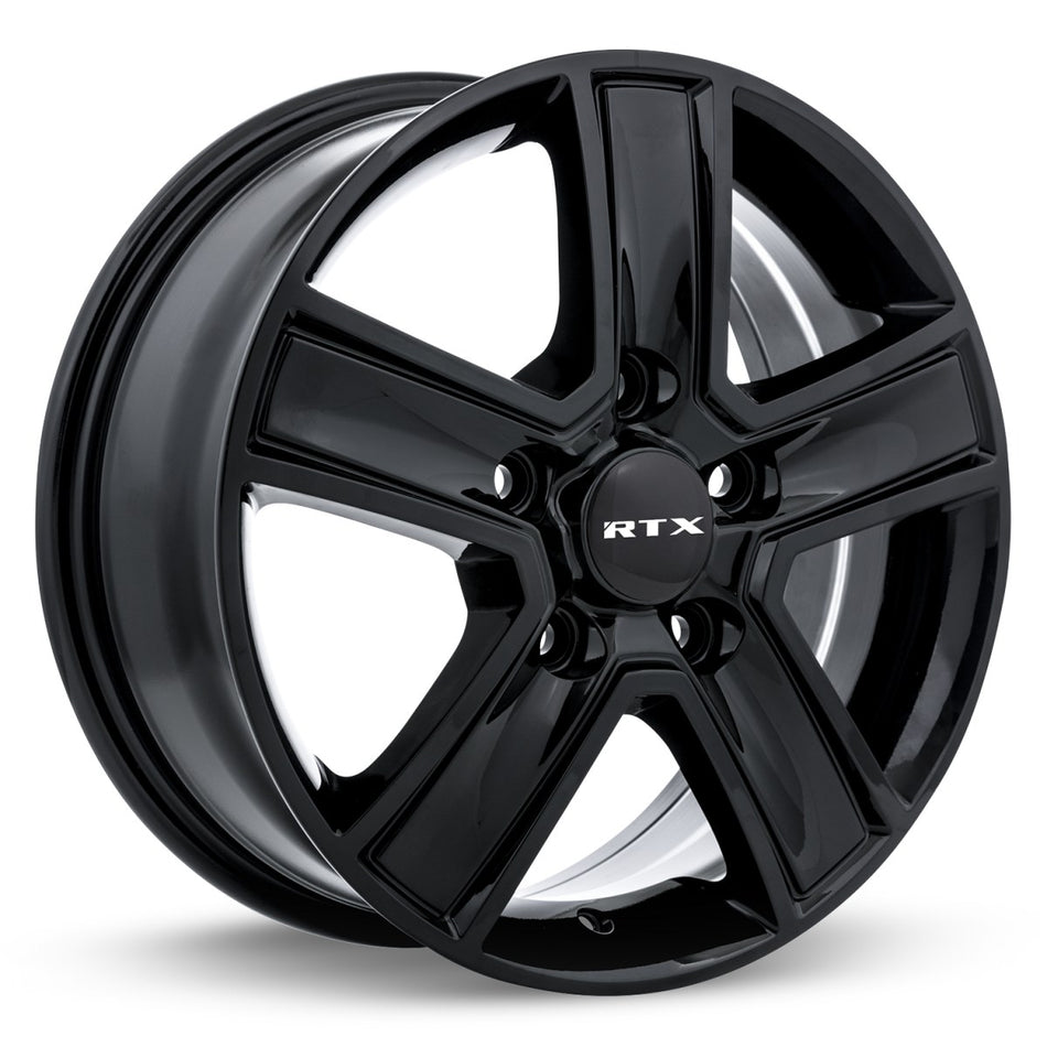RTX Transit – 16x6.5 – 5x160 – ET60 – Noir lustré — roue