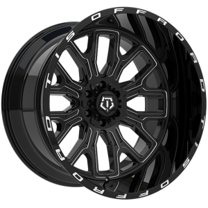 TIS Wheels 560 – 20x10, 6x135/6x139.7, -25, noir lustre - Rebord usine