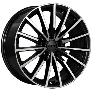 ART Replica REPLICA 128 – 18x8, 5x112, +40, noir lustre - Facade machinee