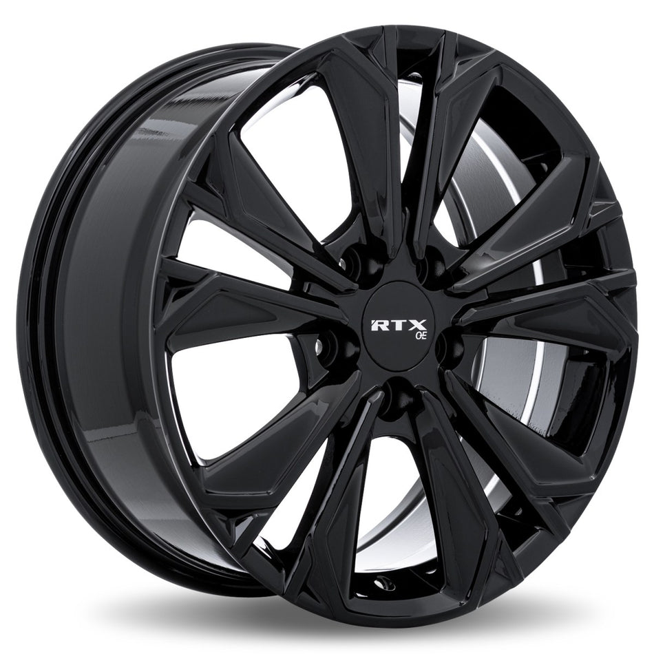 RTX HD01 – 18x7.5 – 5x114.3 – ET45 – Noir lustré — roue