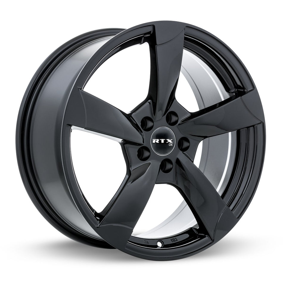 RTX RS II – 18x8 – 5x112 – ET35 – Noir lustré — roue