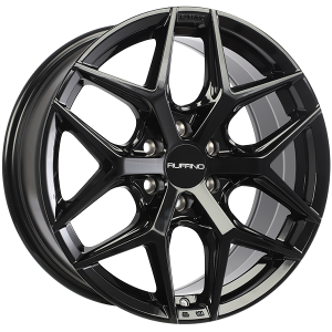 Ruffino DEMON – 17x8, 6x120, +35, noir lustre