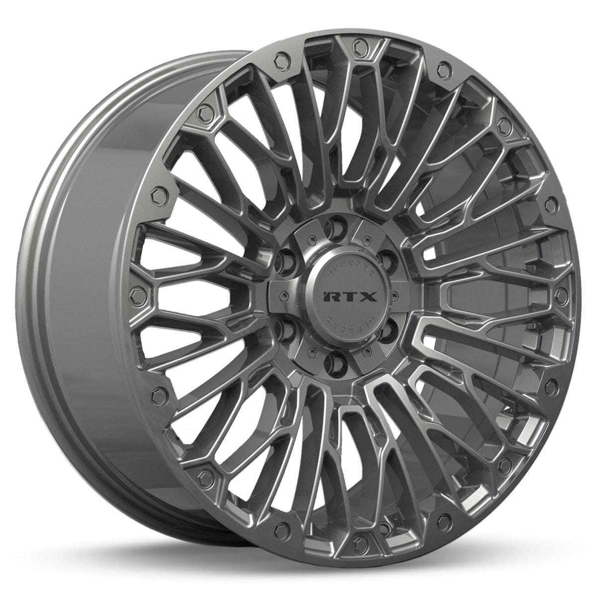 RTX Chaos – 22x9 – 6x135/139.7 – ET18 – Ultra noir — roue
