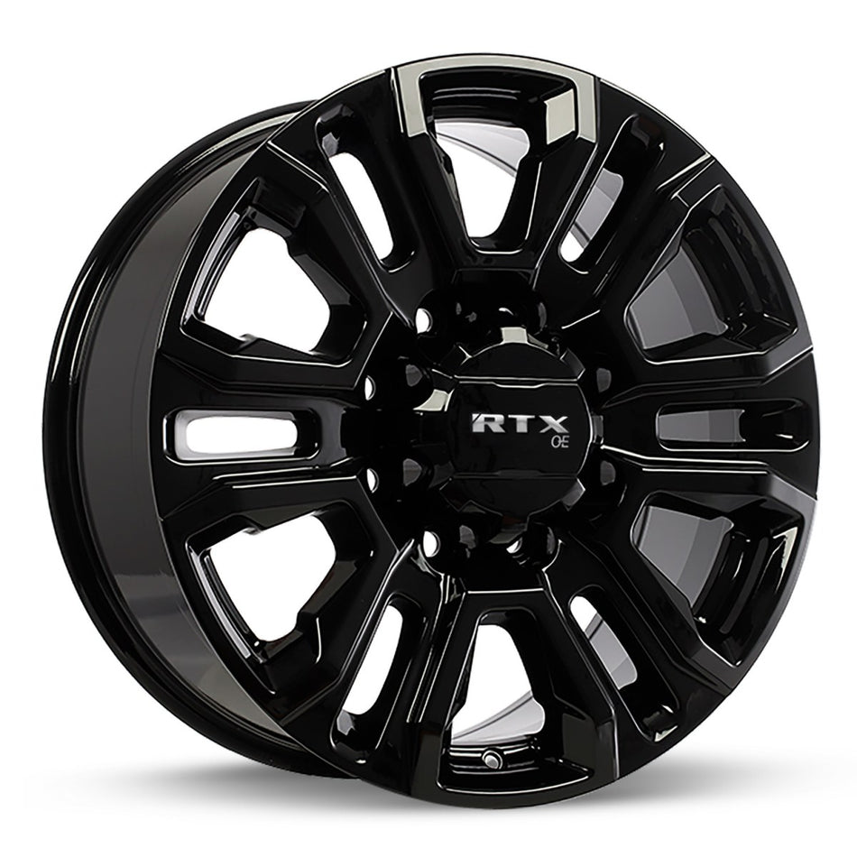 RTX GM09 – 18x8 – 8x165.1 – ET12 – Noir lustré — roue