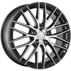 DAI Wheels RENNSPORT – 17x7, 5x114.3, +45, noir lustre - Facade machinee