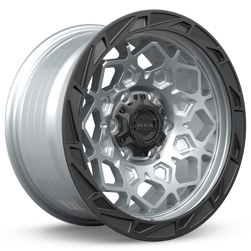 RTX Spade – 20x9 – 6x139.7 – ET15 – Ultra argent contour noir — roue