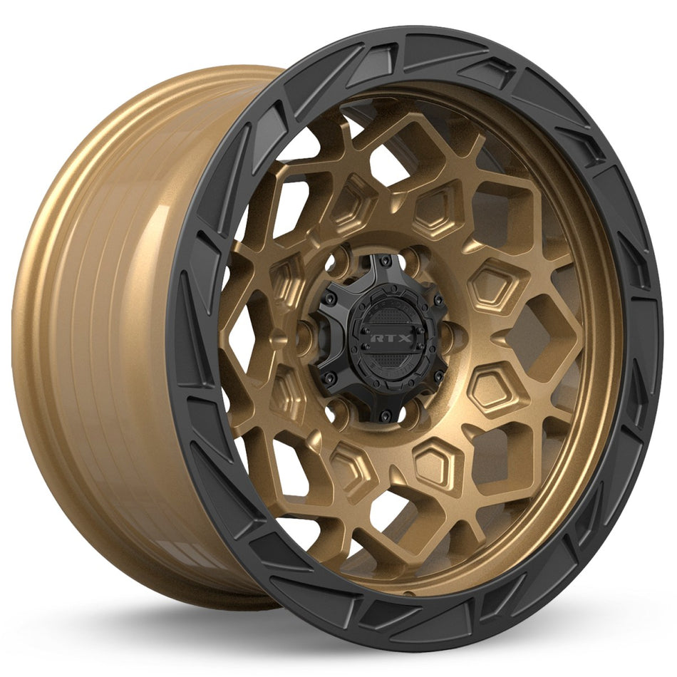 RTX Spade – 18x9 – 6x139.7 – ET10 – Bronze satin contour noir — roue
