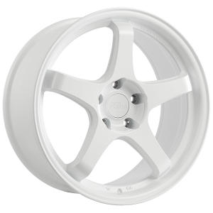 720 Form FF6 – 17x7.5, 5x114.3, +35, blanc satin