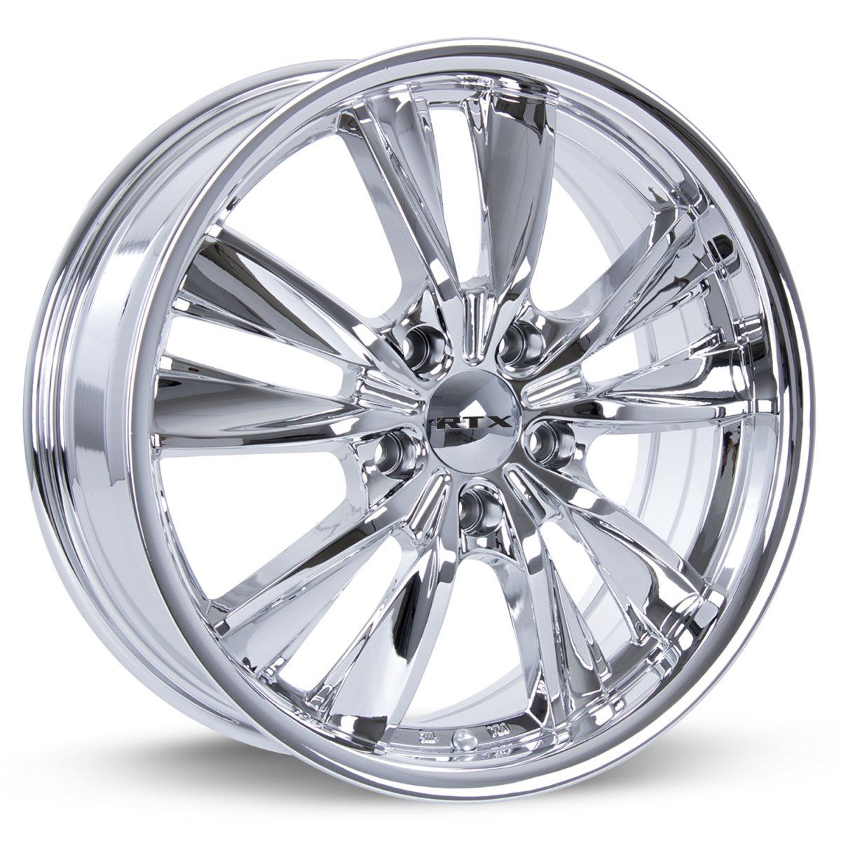 RTX Twist – 17x7 – 5x114.3 – ET40 – Chrome / PVD — roue
