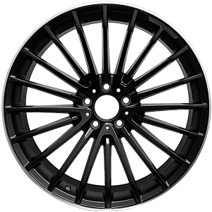RAC Replica M19 – 22x9, 5x112, +35, noir mat - Contour machine