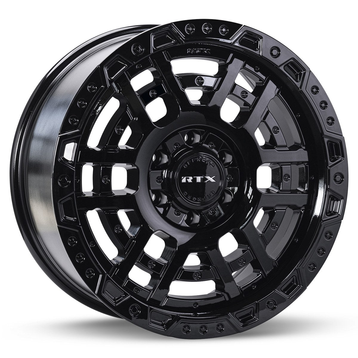 RTX Valhalla – 22x9 – 6x135/139.7 – ET18 – Noir lustré — roue