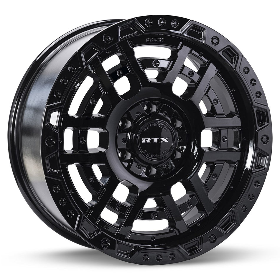 RTX Valhalla – 22x9 – 6x135/139.7 – ET18 – Noir lustré — roue