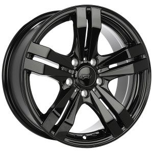 DAI Wheels TARGET – 15x6.5, 4x100, +38, noir lustre