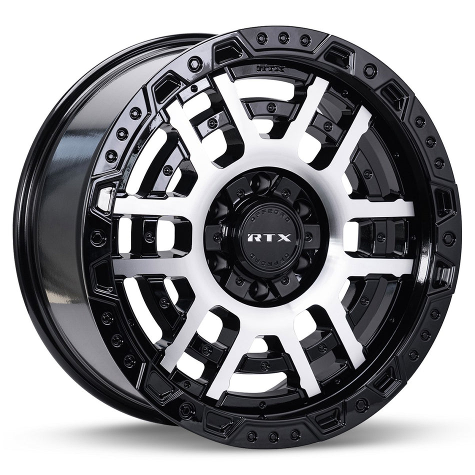 RTX Valhalla – 20x9 – 6x135/139.7 – ET18 – Noir machiné — roue