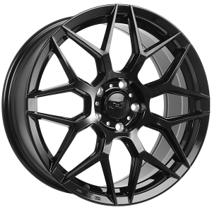 DAI Wheels DTM – 16x7, 5x114.3, +40, noir lustre