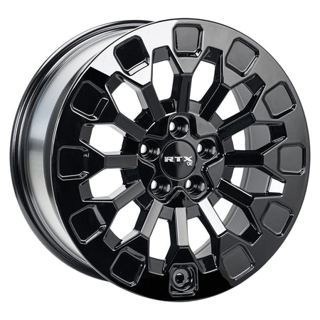 RTX HD04 – 17x7.5 – 5x114.3 – ET40 – Noir lustré — roue