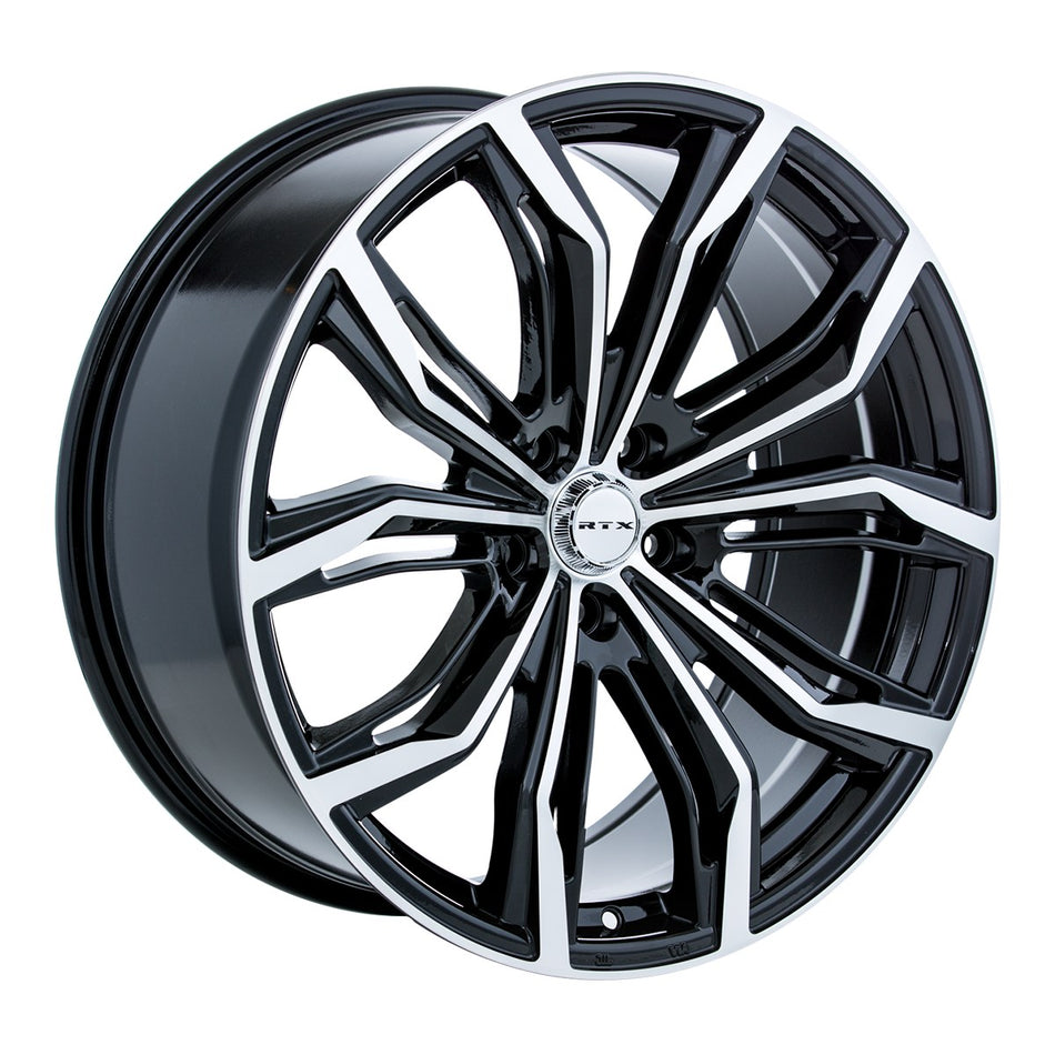 RTX Black Widow – 18x8 – 5x115 – ET42 – Noir machiné — roue