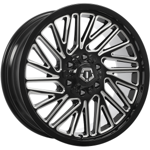 TIS Wheels 553 – 20x9, 6x135/6x139.7, +18, noir lustre - Rebord usine