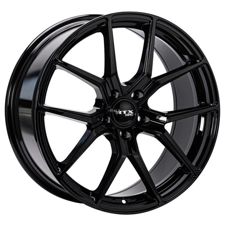 RTX FF10 – 18x8 – 5x114.3 – ET40 – Noir lustré — roue