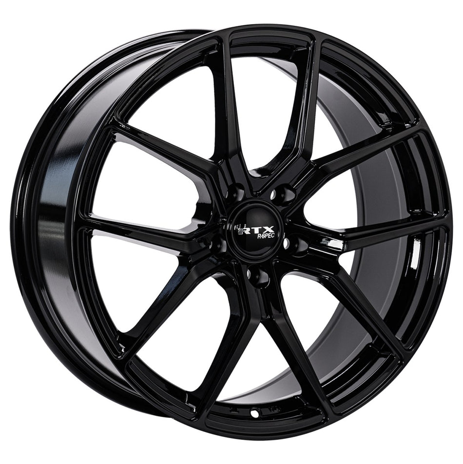 RTX FF10 – 18x8 – 5x114.3 – ET40 – Noir lustré — roue