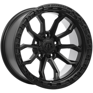 TIS Wheels 556 – 17x9, 5x127, -13, noir satin