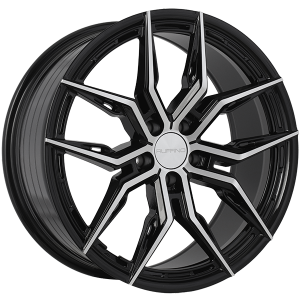 Ruffino ELEGANZA – 20x9, 5x127, +34, noir lustre - Facade machinee