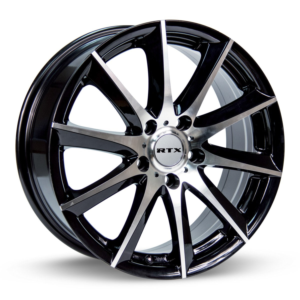 RTX Dynamo – 15x6.5 – 4x100 – ET38 – Noir machiné — roue
