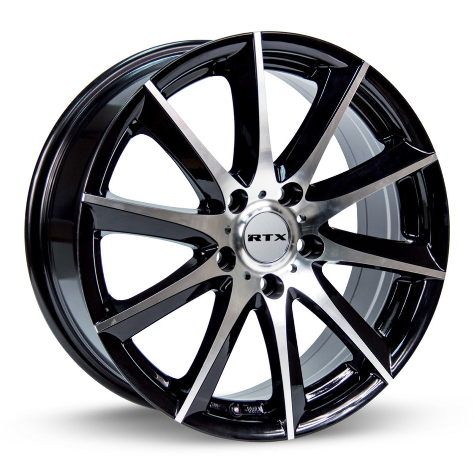 RTX Dynamo – 15x6.5 – 4x100 – ET38 – Noir machiné — roue