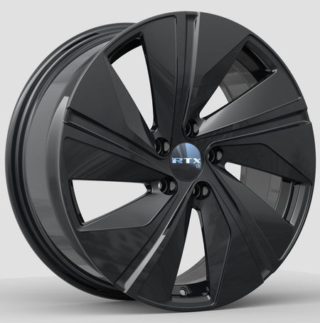 RTX VW03 – 18x7.5 – 5x112 – ET45 – Noir lustré — roue