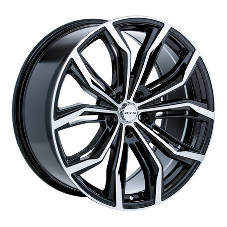RTX Black Widow – 17x7.5 – 5x115 – ET42 – Noir machiné — roue