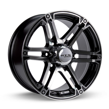 RTX Slate – 17x8 – 6x139.7 – ET25 – Noir machiné — roue