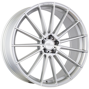 720 Form FF12 – 20x9, 5x112, +35, argent - Facade machinee