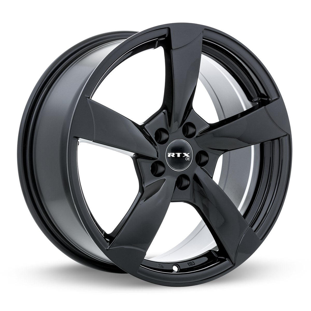 RTX RS II – 16x7 – 5x112 – ET45 – Noir lustré — roue
