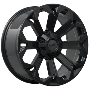 DAI Wheels ABYSS – 18x9, 6x139.7, +12, noir lustre